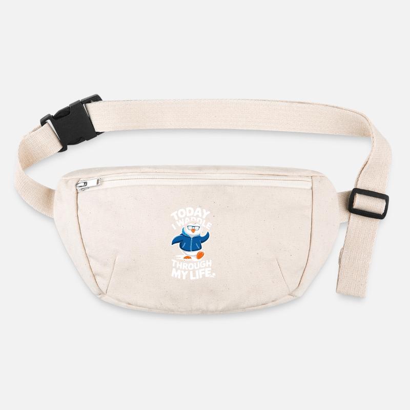 Today I waddle through my life Stanley/Stella recycled Hip Bag 