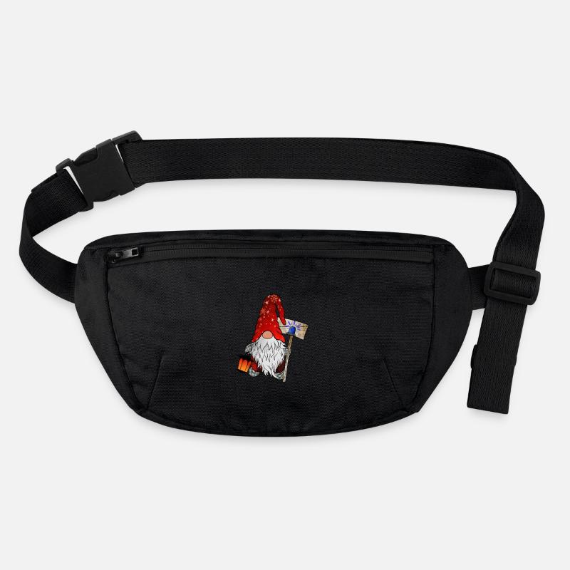 Blue Light Gnome Christmas Gnome Stanley/Stella recycled Hip Bag 