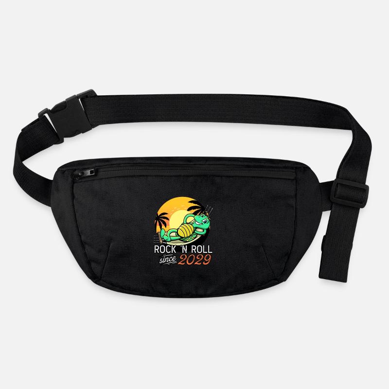 Tortue Rock N Roll Depuis 2029 Anniversaire Sac banane recyclé Stanley/Stella