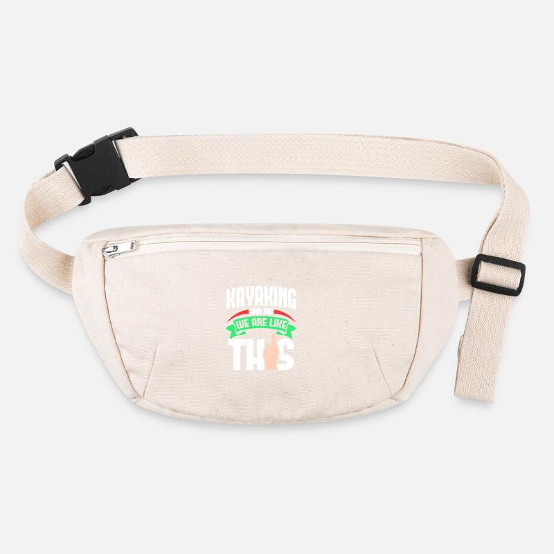 Kayaking Me Are Like Stanley/Stella recycelte Gürteltasche