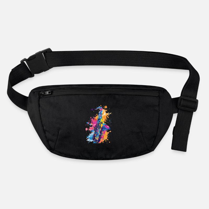 Saxophon Stanley/Stella recycelte Gürteltasche