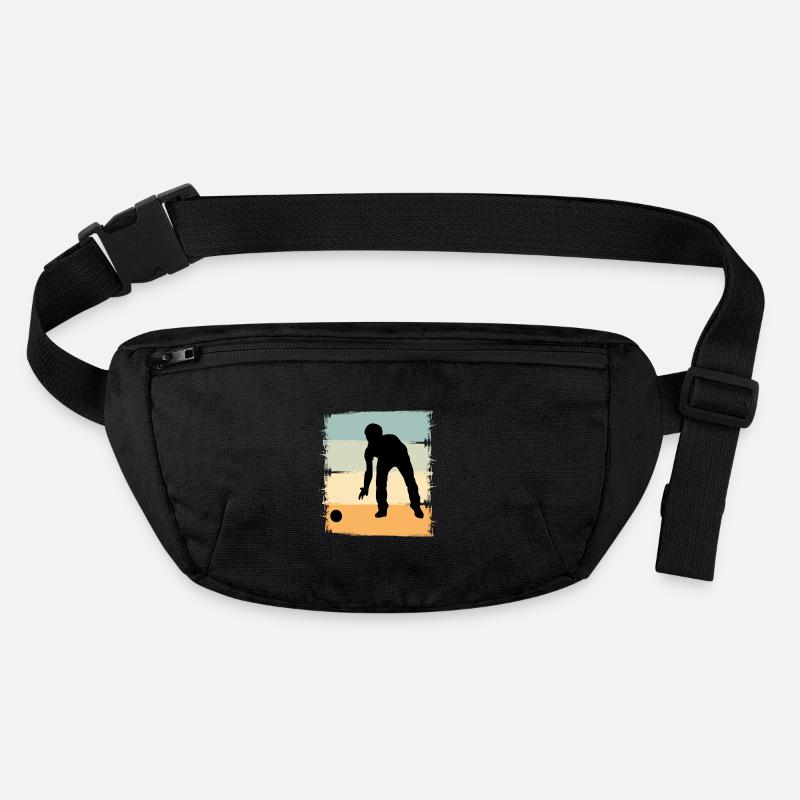 Boule Boccia Boulespieler Stanley/Stella recycelte Gürteltasche