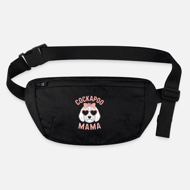 Cockapoo Spruch Mama Lustiges Cockapoo Geschenk Stanley/Stella recycelte Gürteltasche