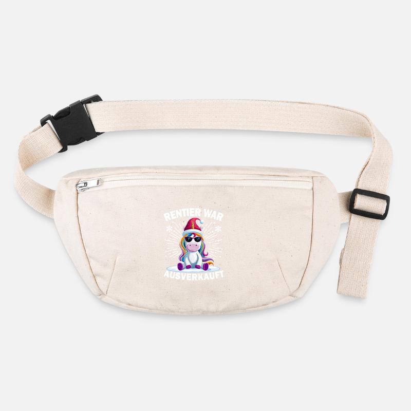 Renne a été vendu Licorne Noël Sac banane recyclé Stanley/Stella