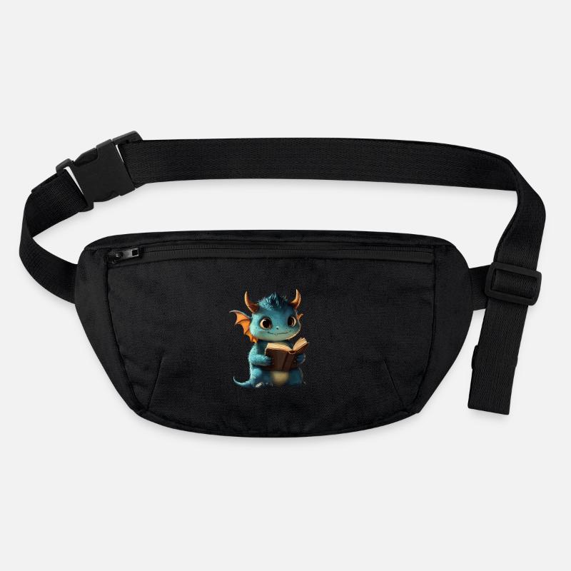 Cute Blue Dragon – Magic for Book Fans Stanley/Stella recycled Hip Bag 