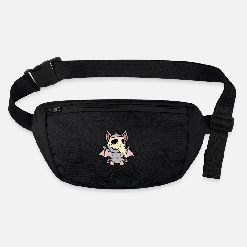 Halloween, chauve-souris, chauve-souris, peste, peste Sac banane recyclé Stanley/Stella