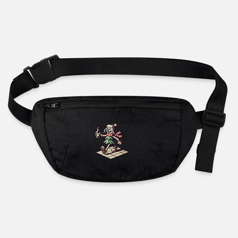 Retro Christmas Mascot Walk Stanley/Stella recycled Hip Bag 
