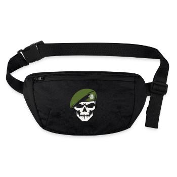 Armée - Sac banane recyclé Stanley/Stella - noir - Devant