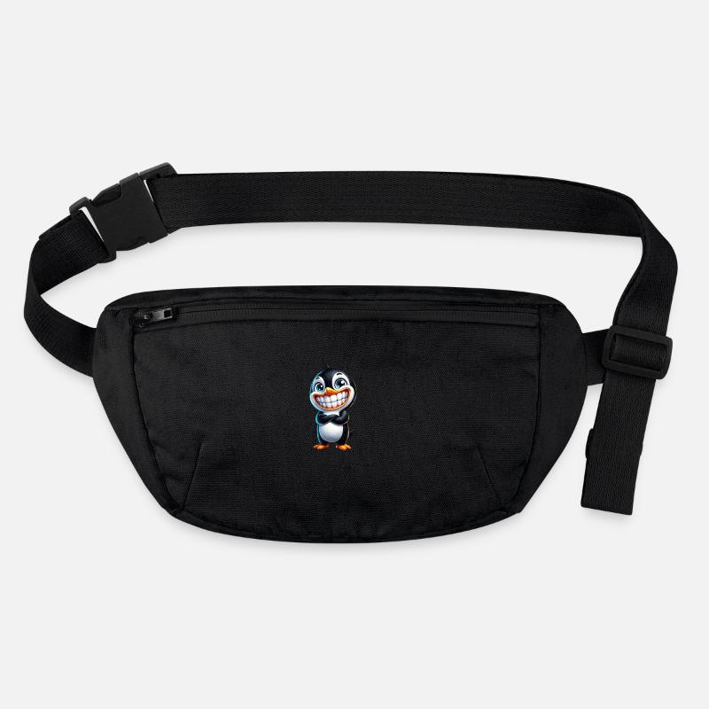 dessin animé pingouin souriant mignon Sac banane recyclé Stanley/Stella