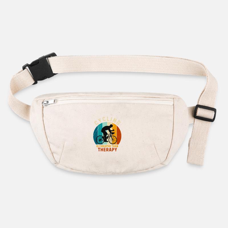 Le cyclisme est moins cher que Therapy.Maillot de cyclisme Sac banane recyclé Stanley/Stella