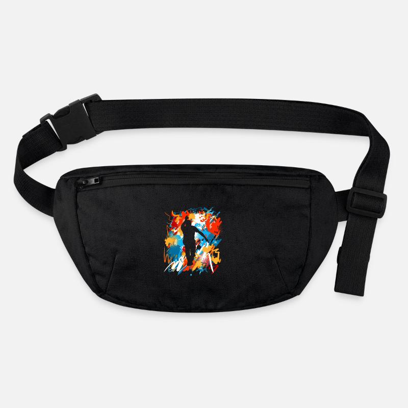 Boule Boccia Boulespieler Stanley/Stella recycelte Gürteltasche