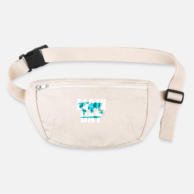 Earth Day Save The Earth Stanley/Stella recycled Hip Bag 
