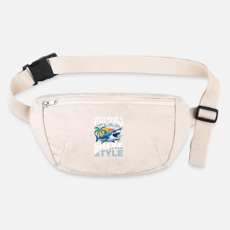 Let's Make A Splash Shark Style Stanley/Stella recycelte Gürteltasche