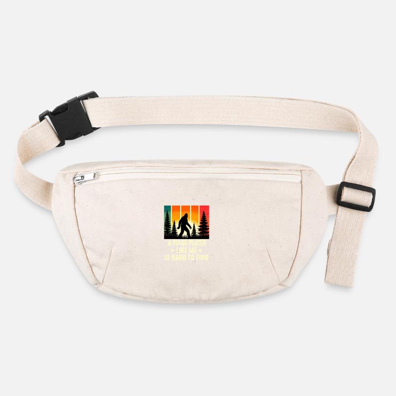 Piano Player Pianist Is Hard To Find, Funny Bigfoo Stanley/Stella recycled Hip Bag 