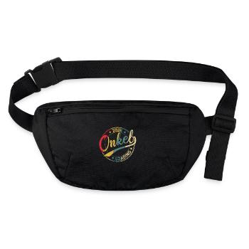 Oncle 2026 Chargement Oncle en attente 2026 - Sac banane recyclé Stanley/Stella - noir - Devant