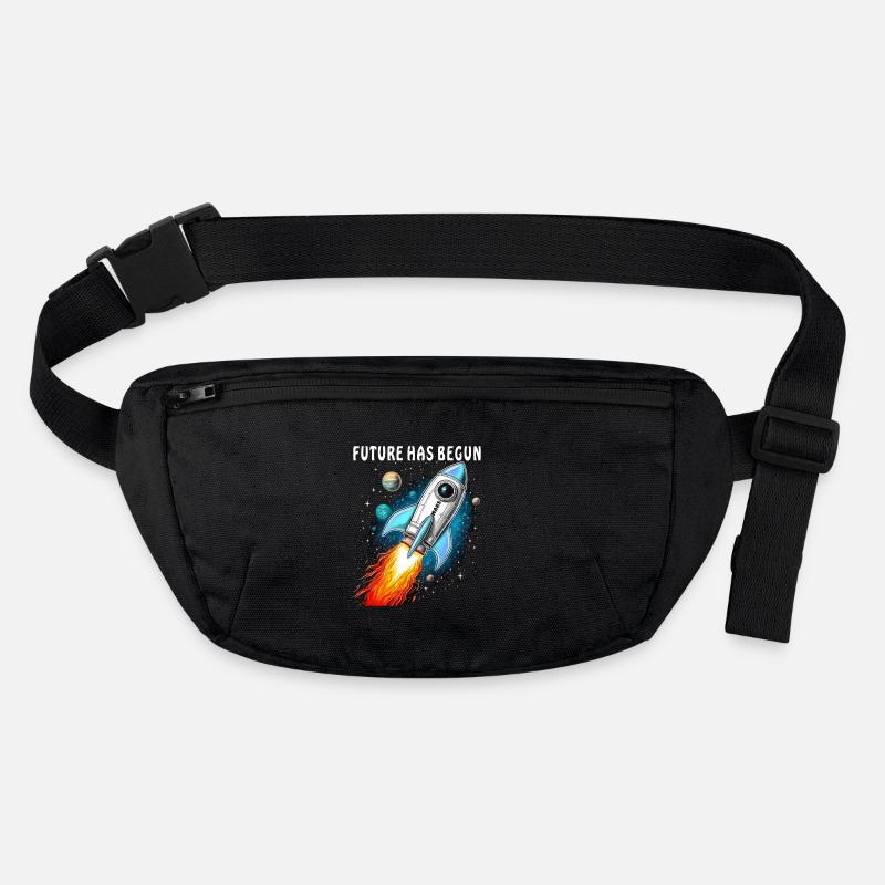 ROCKET MARS FUTURE HAS BEGUN Stanley/Stella recycled Hip Bag 