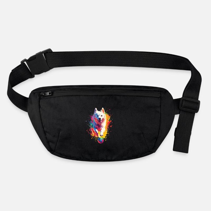 Samojede Stanley/Stella recycelte Gürteltasche