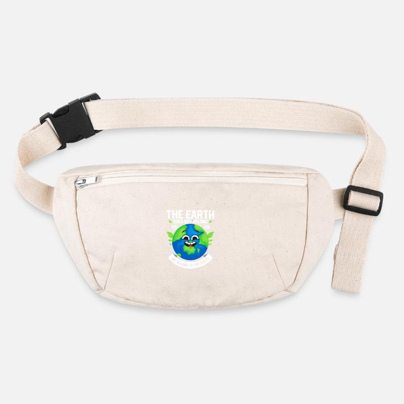 The Earth Does Not Belong To Us Planet Earth Day Stanley/Stella recycled Hip Bag 