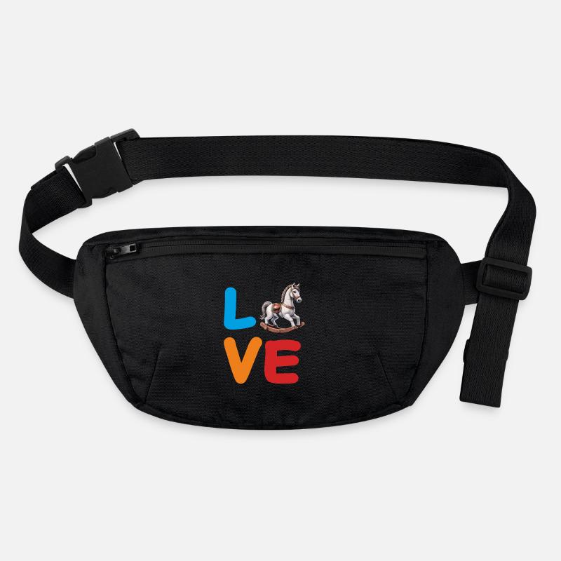 CHEVAL À BASCULE D’AMOUR Sac banane recyclé Stanley/Stella