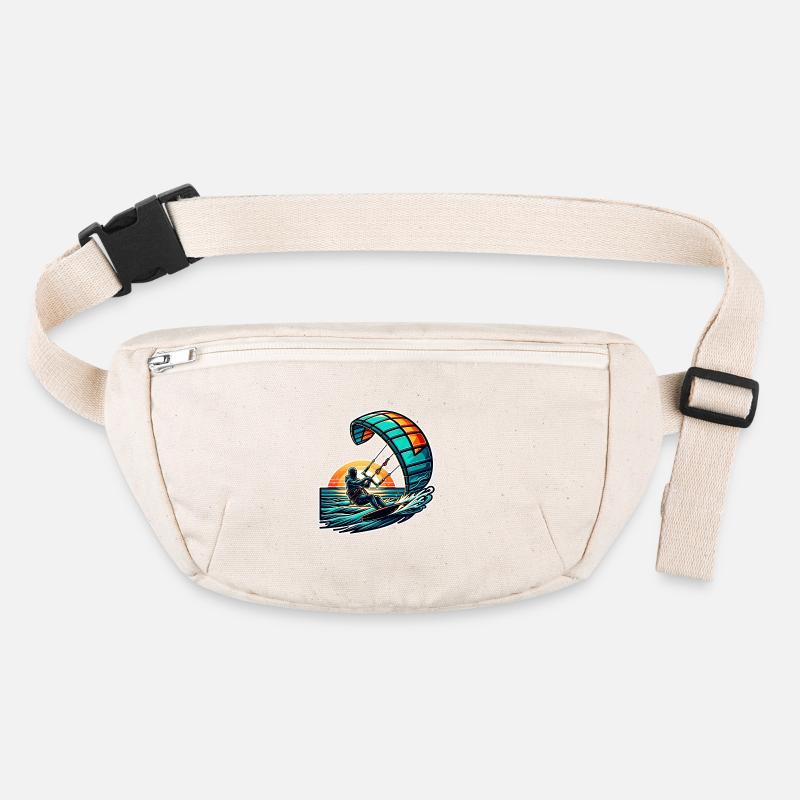 Kitesurf Kitesurfer Kiteboard Sac banane recyclé Stanley/Stella