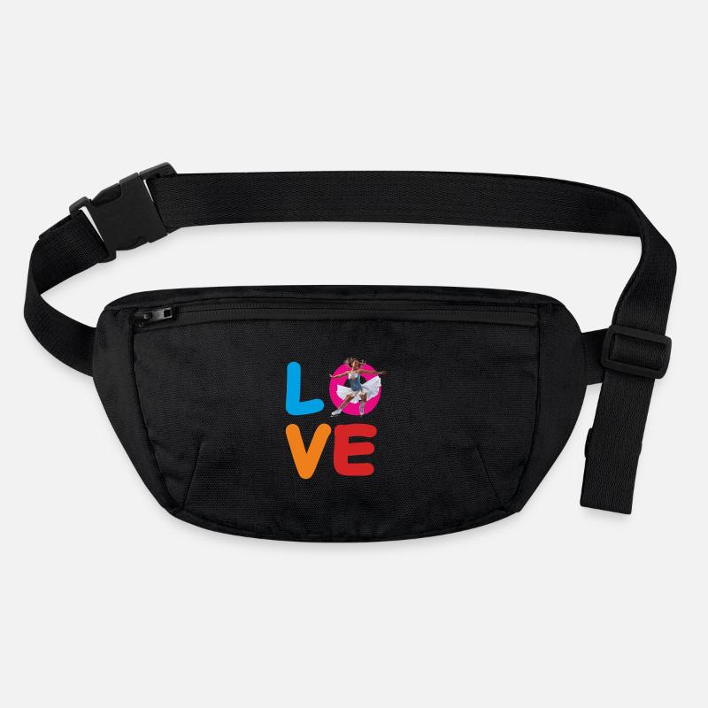 EISKUNSTLAUF LOVE Stanley/Stella recycelte Gürteltasche