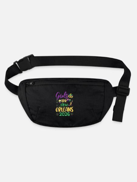 Voyage entre filles à la Nouvelle-Orléans 2026 (Garantie du prix le plus bas) - Sac banane recyclé Stanley/Stella - noir - Devant