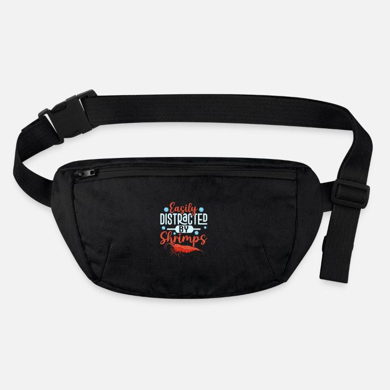 Easily Distracted By Shrimps Seafood Shrimp Lover Stanley/Stella recycelte Gürteltasche