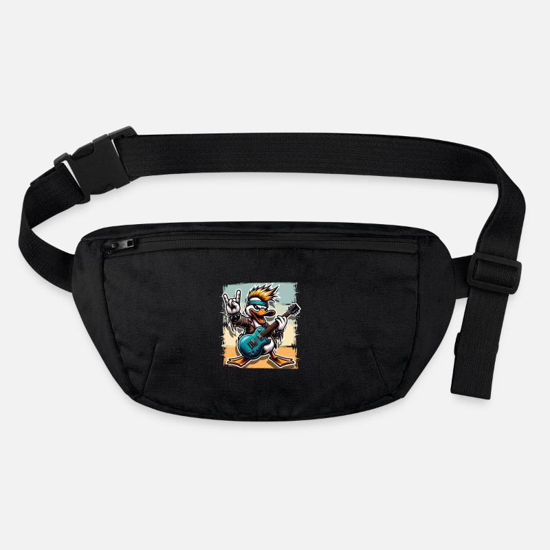 Ente Rock and Roll Gitarrist E Gitarre Stanley/Stella recycelte Gürteltasche