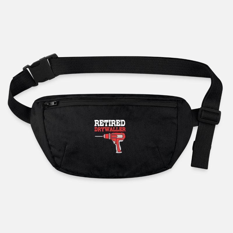Construction site drywall assembly fitter Stanley/Stella recycled Hip Bag 