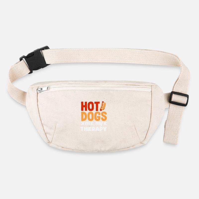 Hot Dog Lover My Therapy Stanley/Stella recycled Hip Bag 
