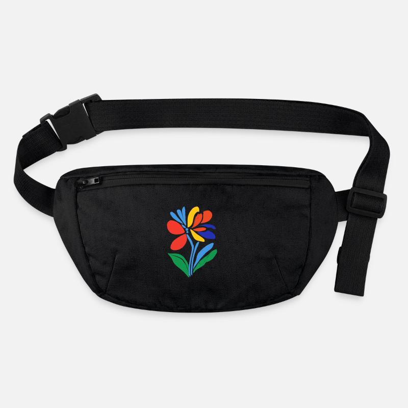 Fleurs - Printemps - Été - Fleurs Sac banane recyclé Stanley/Stella