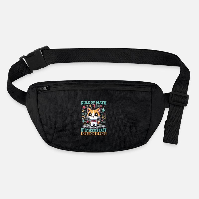Mathematician Rule Of Math Statistician Math Tutor Stanley/Stella recycled Hip Bag 