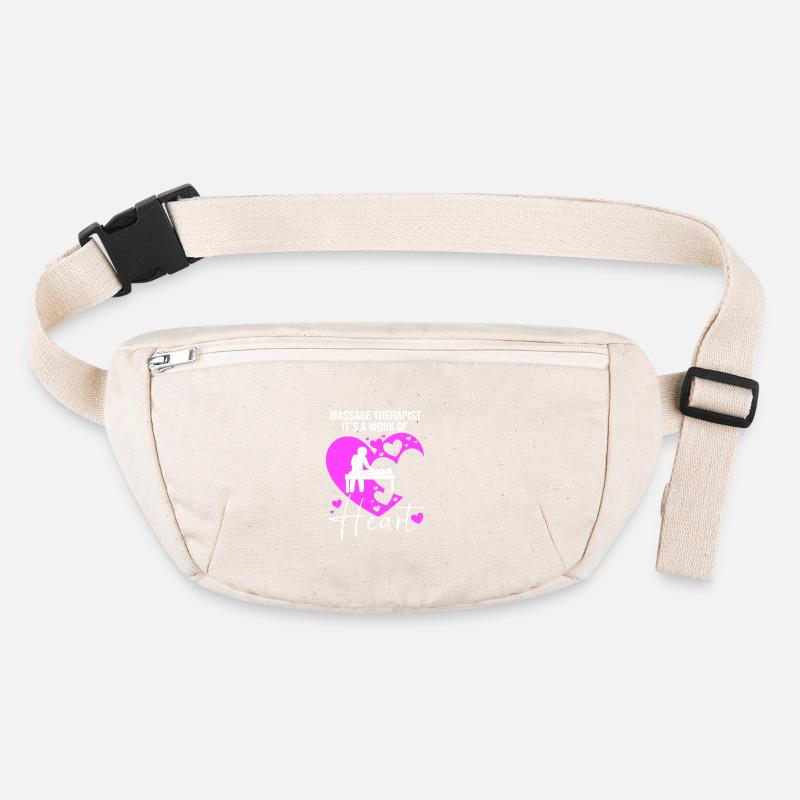 Massage masseur, masseuse, naturopath Stanley/Stella recycled Hip Bag 