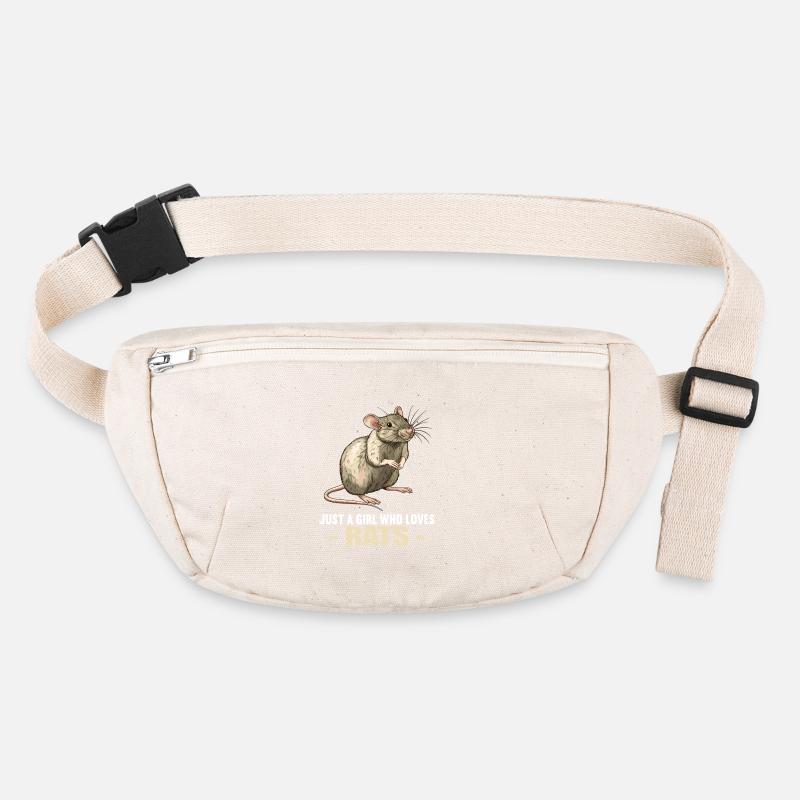 Ratten Ratte Stanley/Stella recycelte Gürteltasche