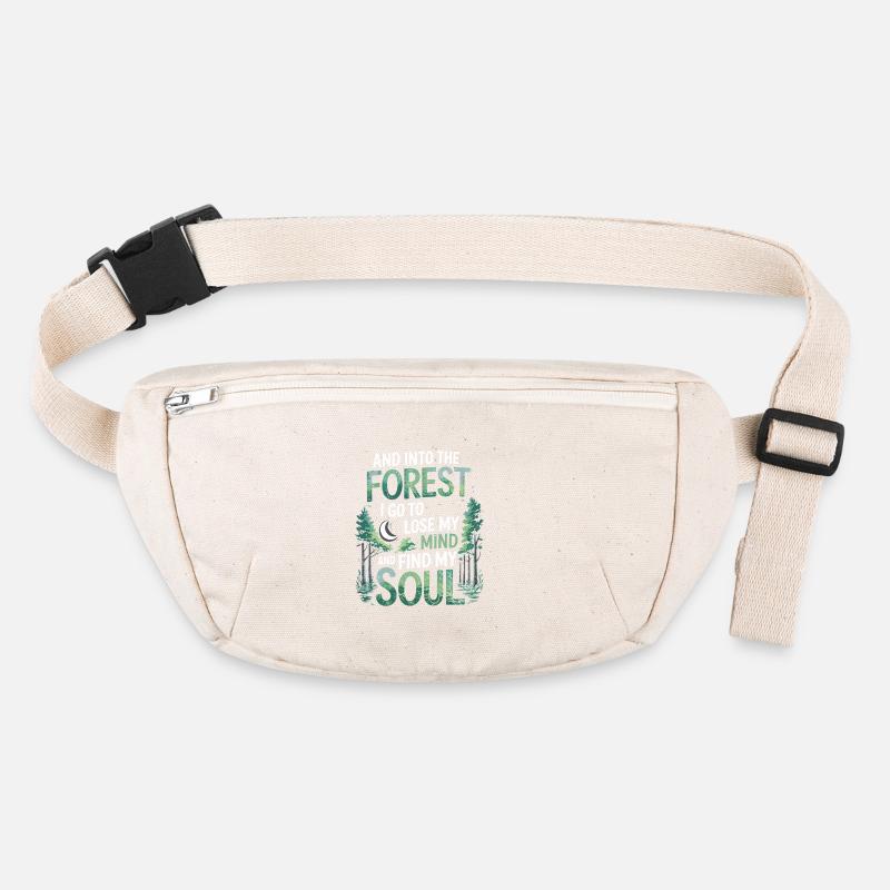 Dans la forêt où je vais pour perdre la tête Trouver mon âme Sac banane recyclé Stanley/Stella
