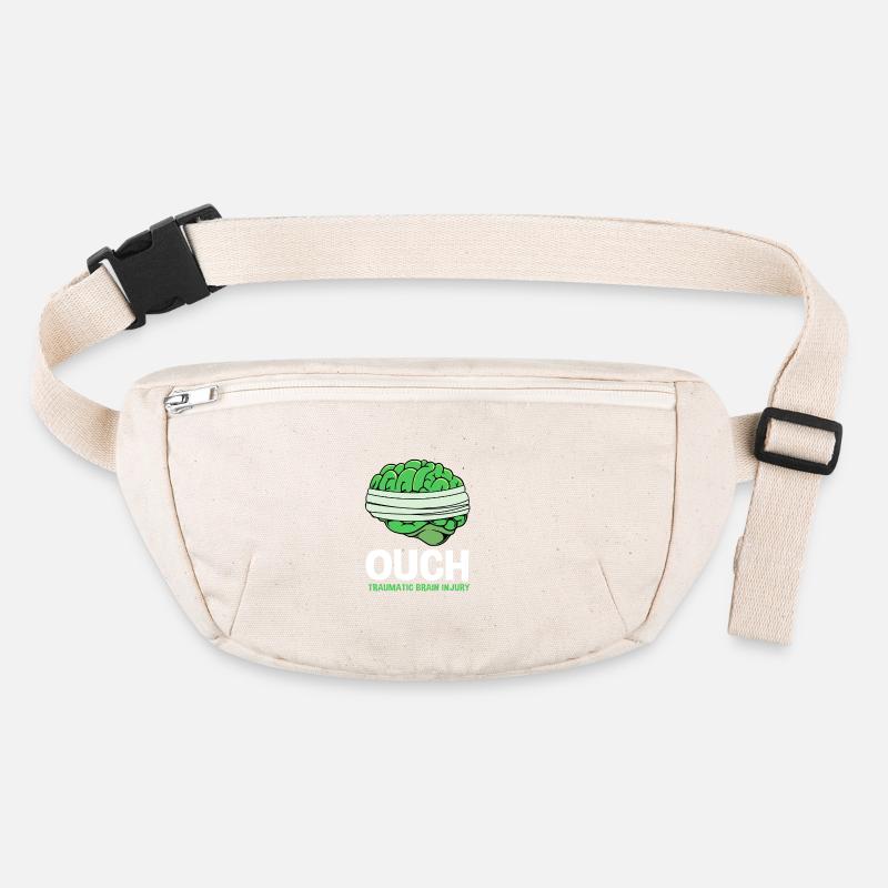 Schädel-Hirn-Trauma Schädelhirntrauma Autounfall Stanley/Stella recycelte Gürteltasche