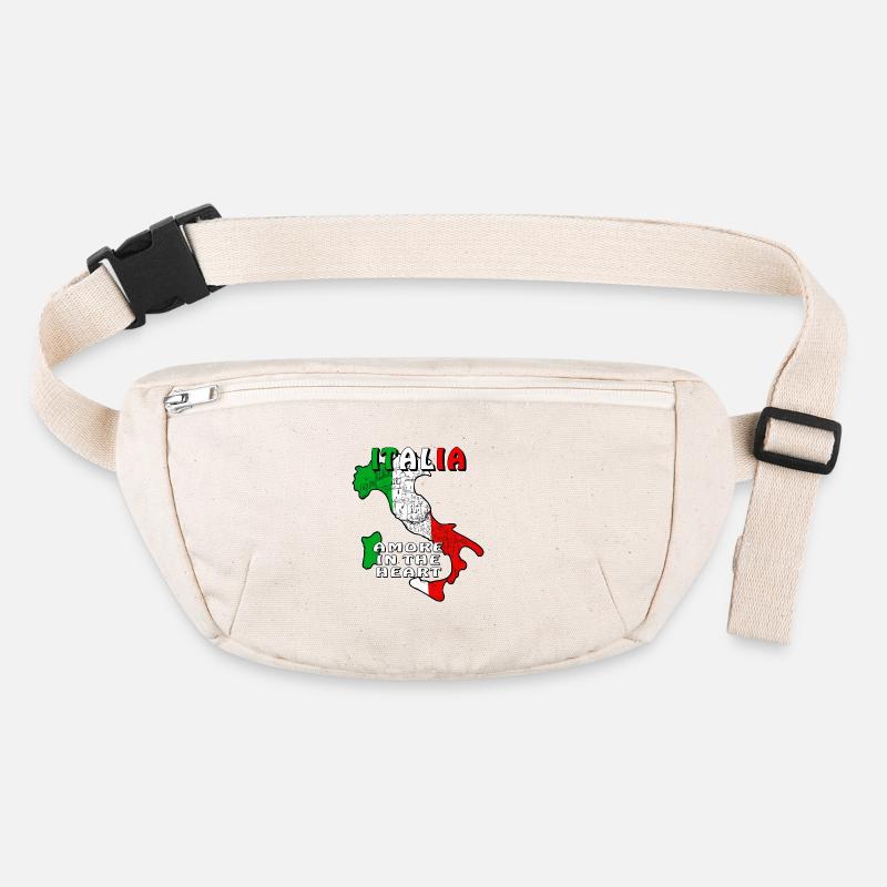 ITALIA AMORE IN THE HEART Stanley/Stella recycled Hip Bag 