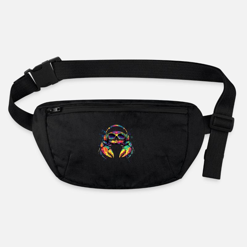 Crab Crab Crustaceans Crab Shore Crab Crayfish Stanley/Stella recycled Hip Bag 