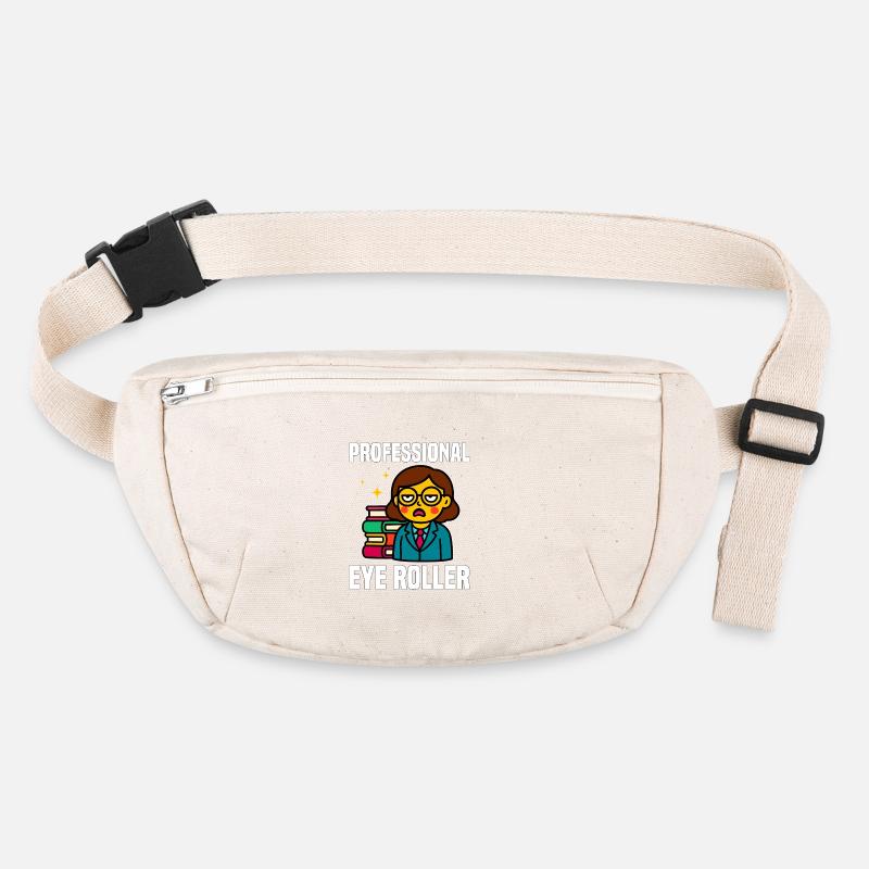 ROULEAU D’YEUX PROFESSIONNEL - CADEAU ENSEIGNANT Sac banane recyclé Stanley/Stella