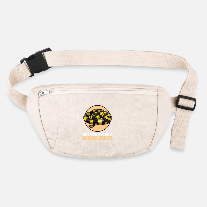Banded Krait Gebänderter Krait Stanley/Stella recycelte Gürteltasche