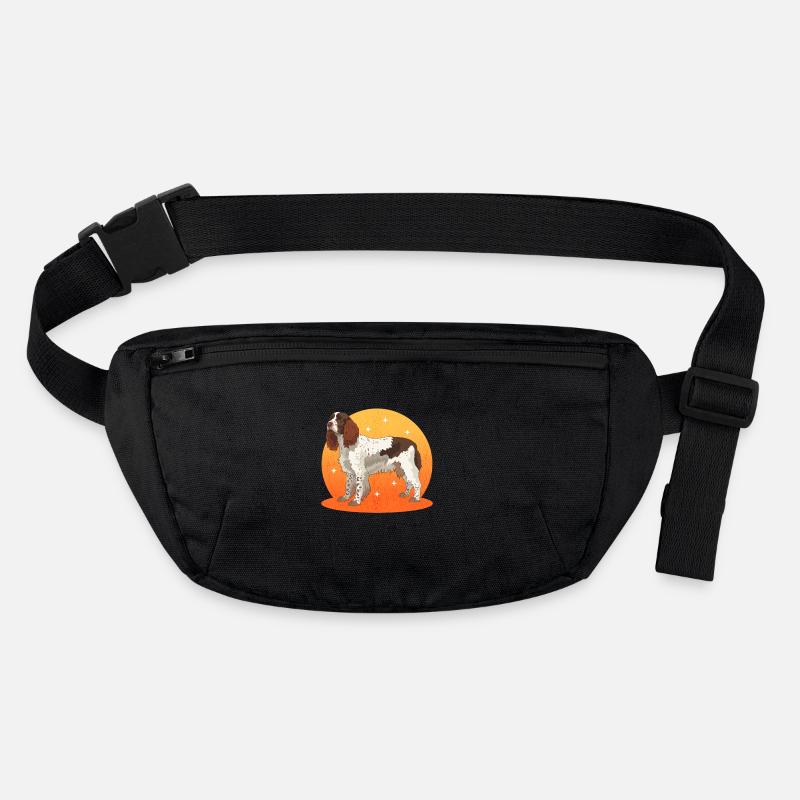 Anglais Springer Spaniel Dog Lover Gift Sac banane recyclé Stanley/Stella