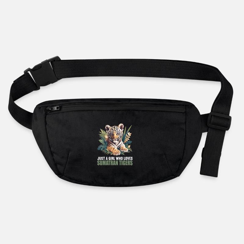 Sumatra-Tiger Stanley/Stella recycelte Gürteltasche