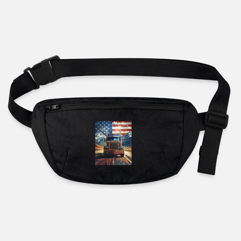 Stanley/Stella recycelte Gürteltasche