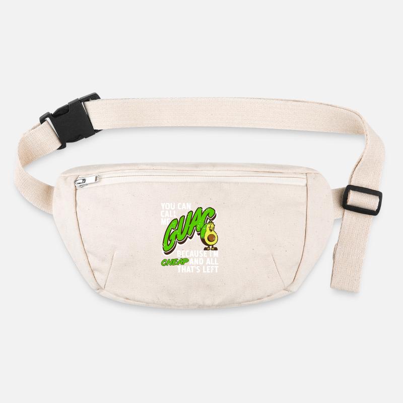 Call Me Guac Funny Cheap Avocado Meme Stanley/Stella recycelte Gürteltasche