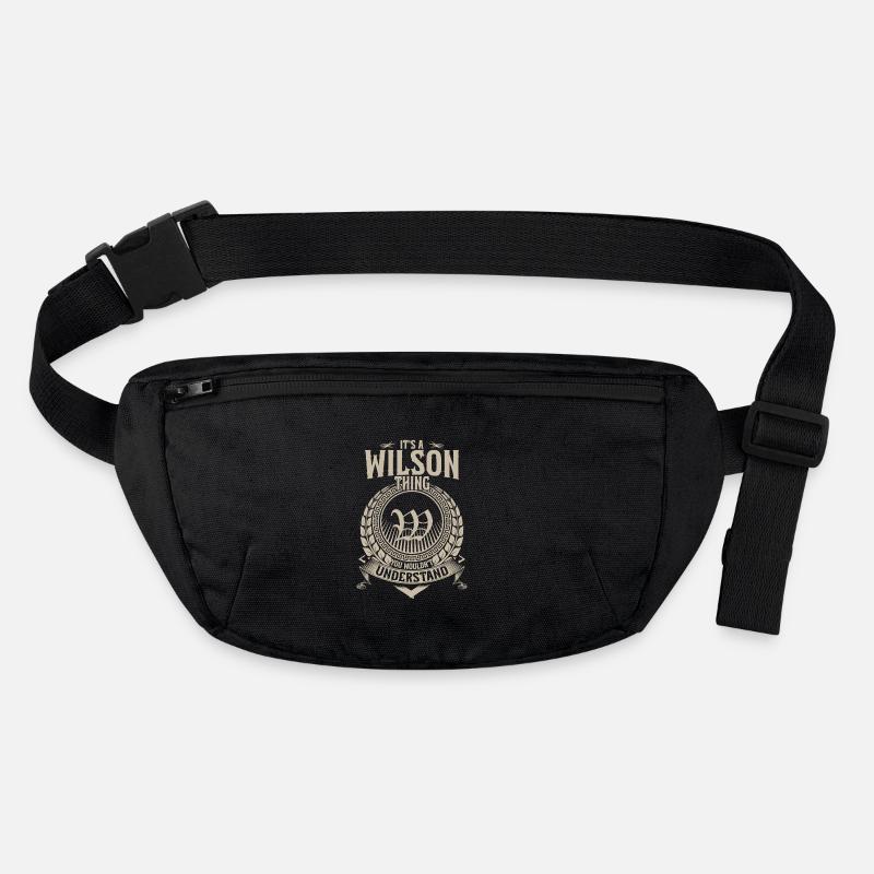 Wilson Crest Emblem Tee Stanley/Stella recycled Hip Bag 