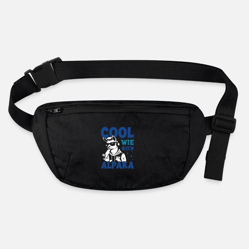 Alpaka Fan COOL WIE EIN ALPAKA Lama Lustig Stanley/Stella recycelte Gürteltasche