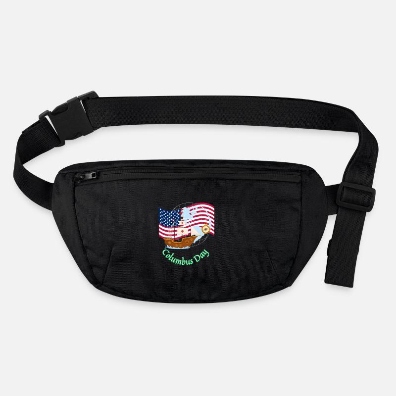Columbus Day Stanley/Stella recycled Hip Bag 