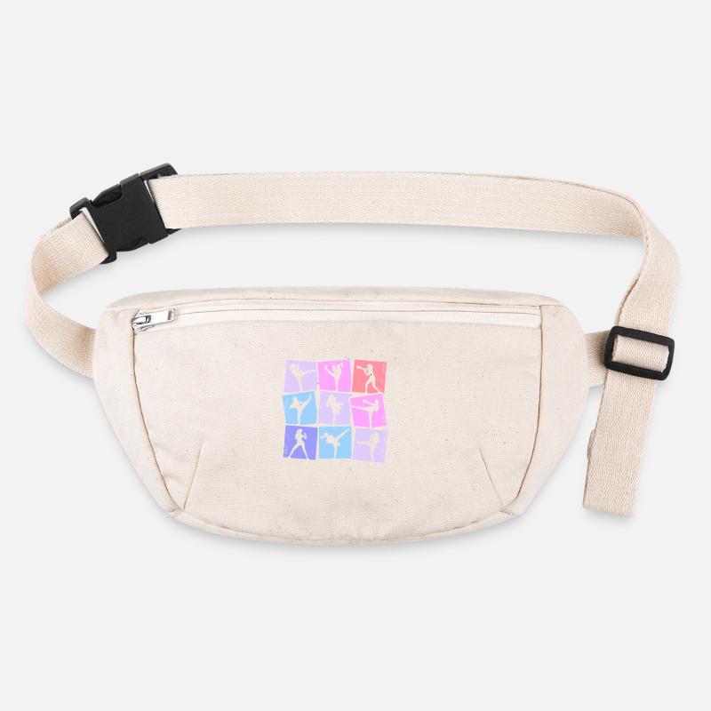 Kickboxen Kickboxer Muay Thai Damen Mädchen Stanley/Stella recycelte Gürteltasche