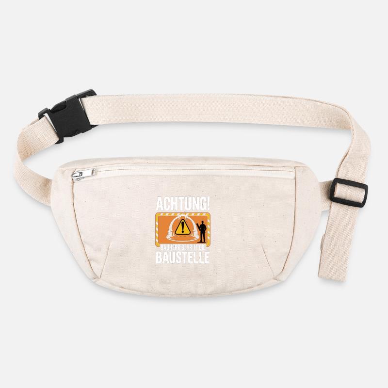 Attention: Builder enters the construction site Stanley/Stella recycled Hip Bag 