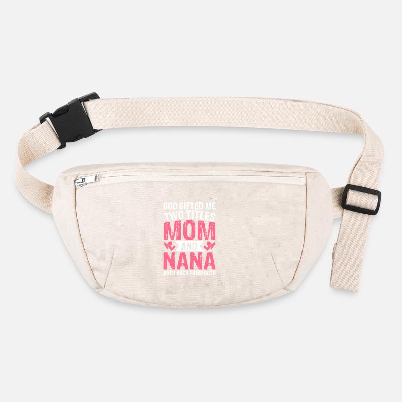 Oma Mama Geschenk Weihnachtsgeschenke Großmutter  Stanley/Stella recycelte Gürteltasche